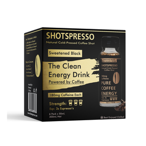 Shotspresso 6-Pack (Sweetened Black) - Shotspresso